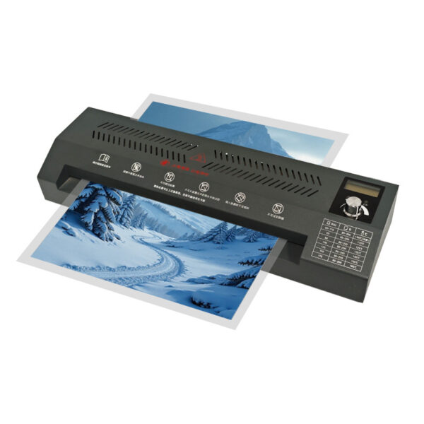 MK-361A A3 Metal Laminator - Black